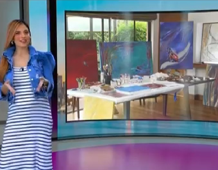 Exhibition on Caracol TV show